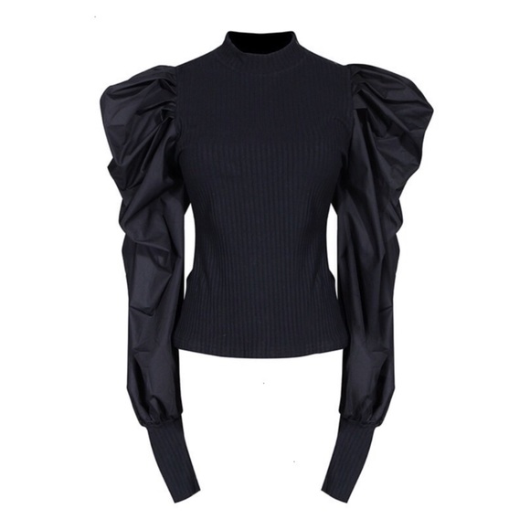 💜 The ESPINELLA Puff Sleeve Top - Picture 7 of 8